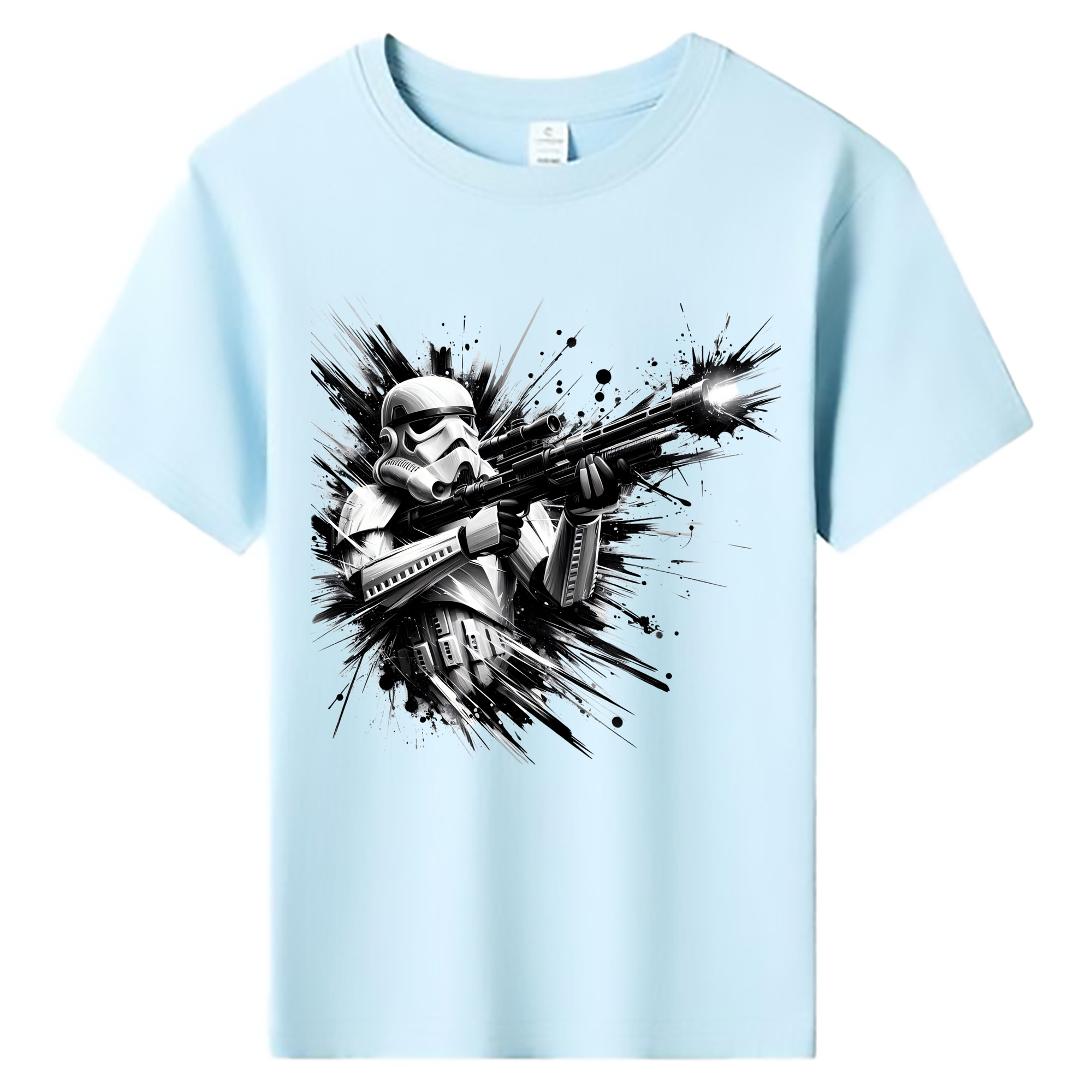 （画像用） スター・ウォーズ Star Wars 綿100％キッズTシャツ（フロントプリント）